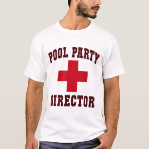 Sarkastischer Poolparty-Direktor Strandtrip Rettun T-Shirt