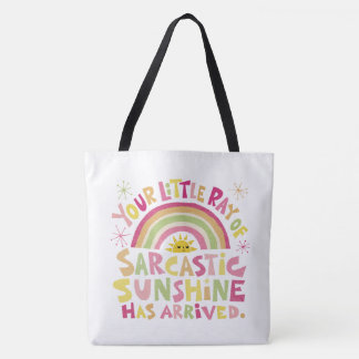 Sarkastischer Sonnenschein Tasche