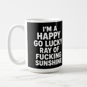 Sarkastischer Sonnenstrahl-Zitat - Lustige Einstel Kaffeetasse