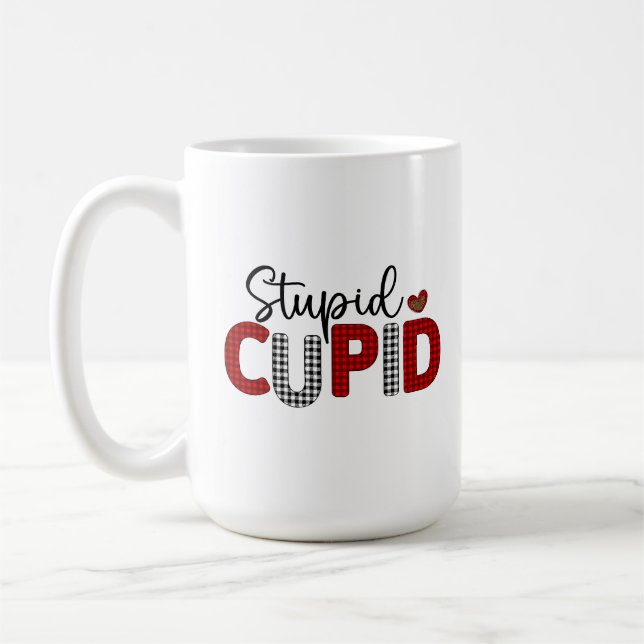 Sarkastischer Valentinstag Kaffeetasse (Links)