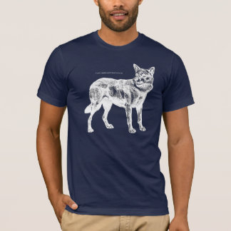 Sarkastischer Wolf "Ich kann es nicht erklären und T-Shirt