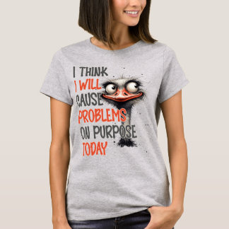Sarkastisches Chaos-Grafik-T-Shirt T-Shirt
