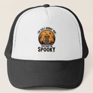 Sarkastisches Halloween-Shirt Lustiger verlassener Truckerkappe