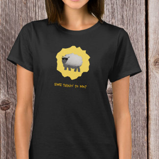 Sarkastisches Schaf – Redest du mit mir? T-Shirt