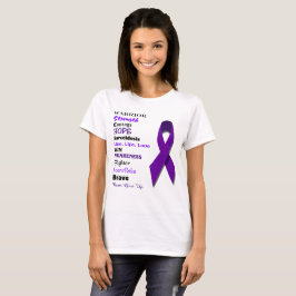 Sarkoidose Inspirationswörter T-Shirt