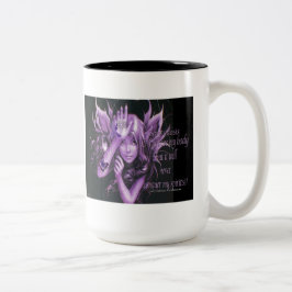 Sarkoidosis-feenhafte Kaffee-Tasse Zweifarbige Tasse