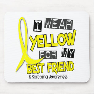 Sarkom I ABNUTZUNGS-GELB FÜR MEINEN BESTEN FREUND Mousepad