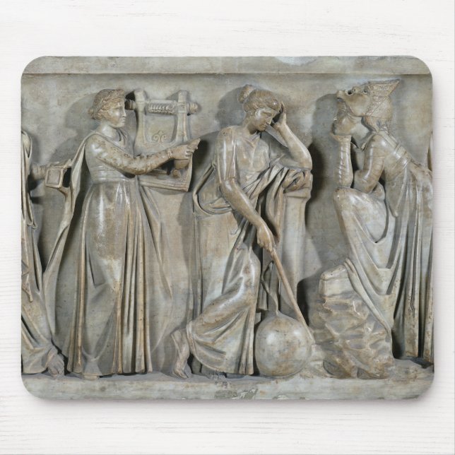 Sarkophag der Musen Mousepad (Vorne)