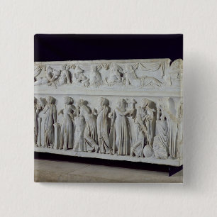 Sarkophag mit Friese der neun Musen Button