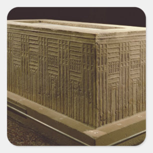 Sarkophag von Abu Hinterwelle (Kalkstein) (sehen Quadratischer Aufkleber