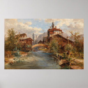 Sarnen - Emil Barbarini Poster