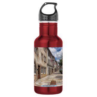Sarre-Gewerkschaft, Elsass, Frankreich Edelstahlflasche