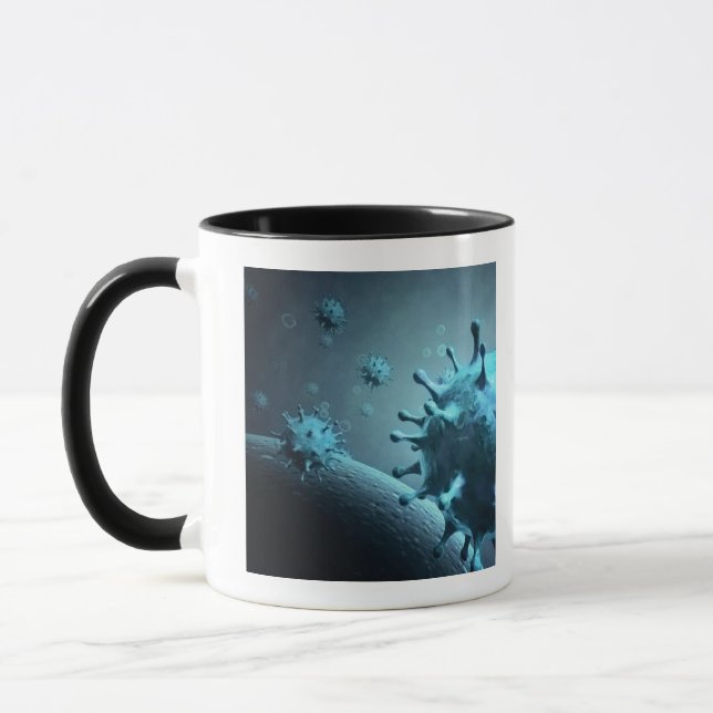 SARS Coronavirus Tasse (Links)