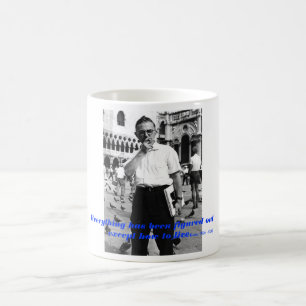 Sartre: Philosophen-Tasse Kaffeetasse