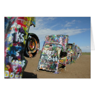 Saru an Cadillac-Ranch