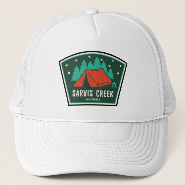Sarvis Creek Wilderness Colorado Camping Truckerkappe (Vorderseite)
