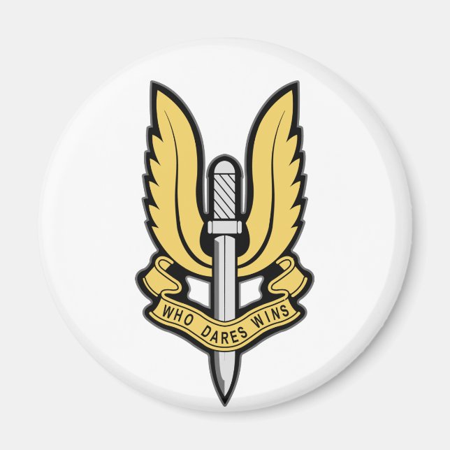 SAS-Insignien Magnet (Vorne)