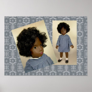Sasha Cora Cord Dress Poster