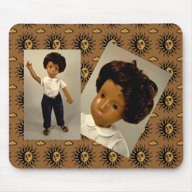 Sasha Doll / Puppe Mauspad (Vorne)