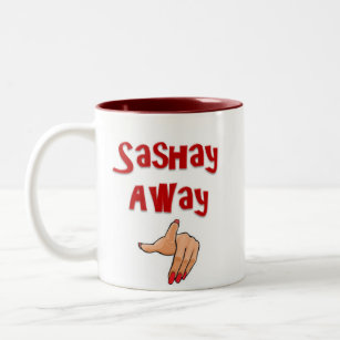 Sashay Away Zweifarbige Tasse
