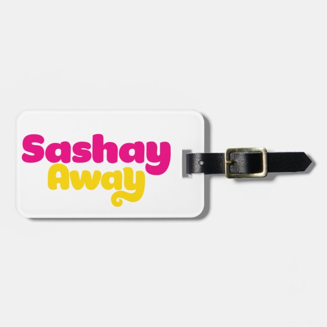 Sashay weg gepäckanhänger (Vorderseite horizontal)