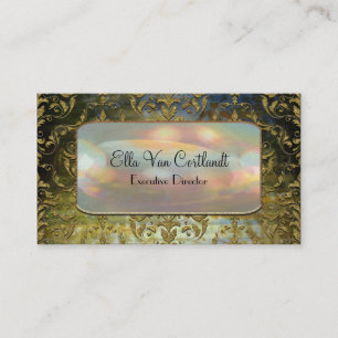 Sashee elegantes barockes berufliches visitenkarte