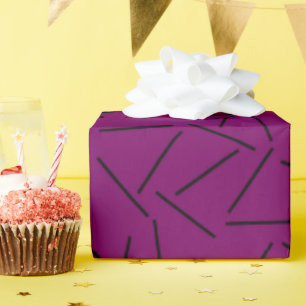 Sashiko-esque Geschenkpapier