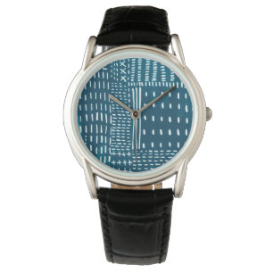 Sashiko Stiche Armbanduhr