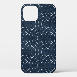 Sashiko Stickerei: Indisches japanisches Muster. Case-Mate iPhone Hülle