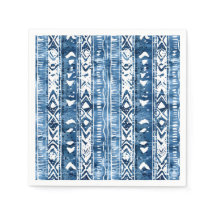 Sashiko White und Blue