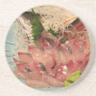 Sashimi 刺 身 ... Japanisches Essen Getränkeuntersetzer