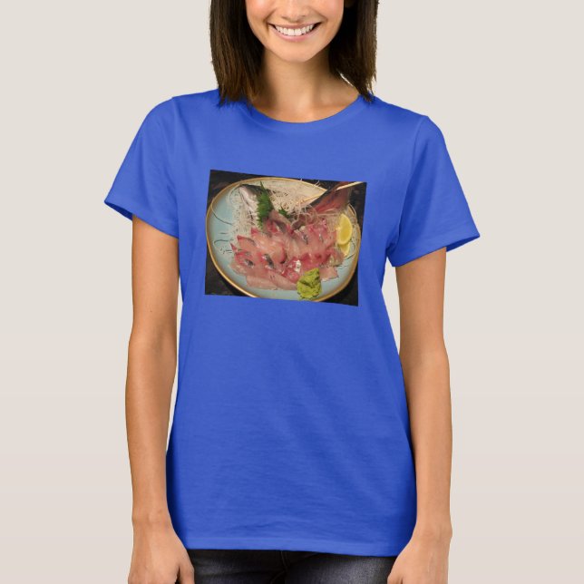 Sashimi 刺 身 ... Japanisches Essen T-Shirt (Vorderseite)
