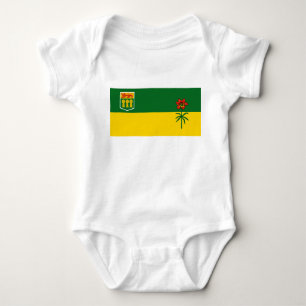 Saskatchewan Flag Baby Strampler