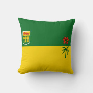 Saskatchewan Flag Kissen