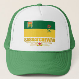 Saskatchewan Flag Truckerkappe