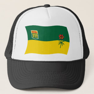 Saskatchewan-Flaggenmütze Truckerkappe