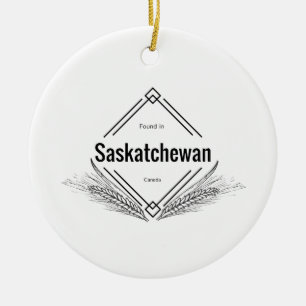 Saskatchewan - gefunden in Saskatchewan Keramikornament