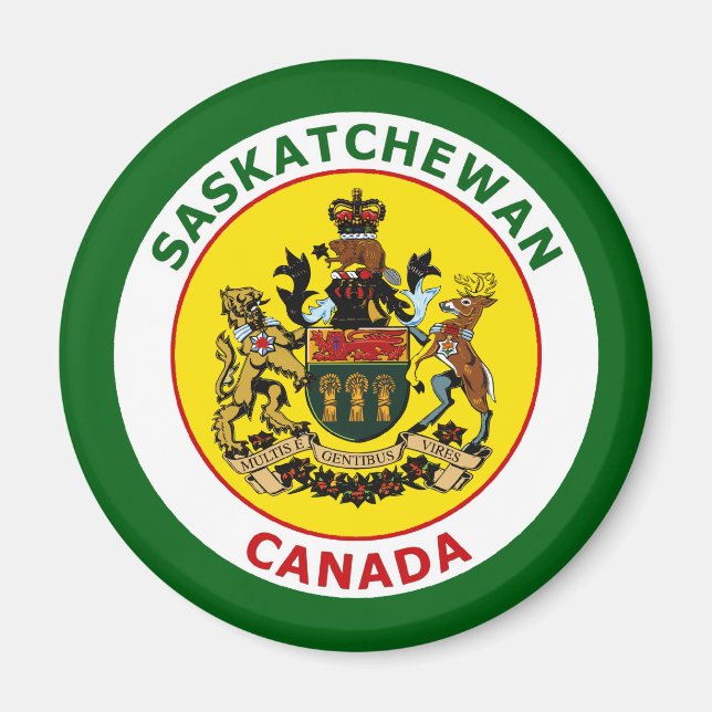SASKATCHEWAN, KANADA MAGNET (Vorne)