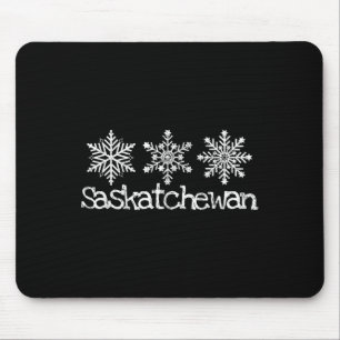 Saskatchewan Kanada Ski Skifahren Skifahrer Schnee Mousepad