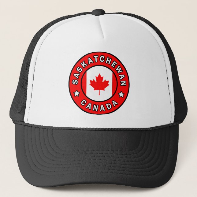 Saskatchewan Kanada Truckerkappe (Vorderseite)
