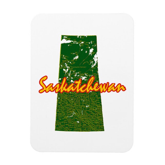 Saskatchewan Magnet (Vertikal)