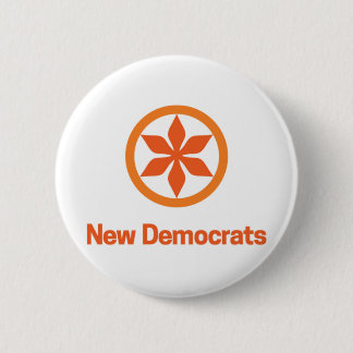 Saskatchewan New Democratic NDP Logo Button