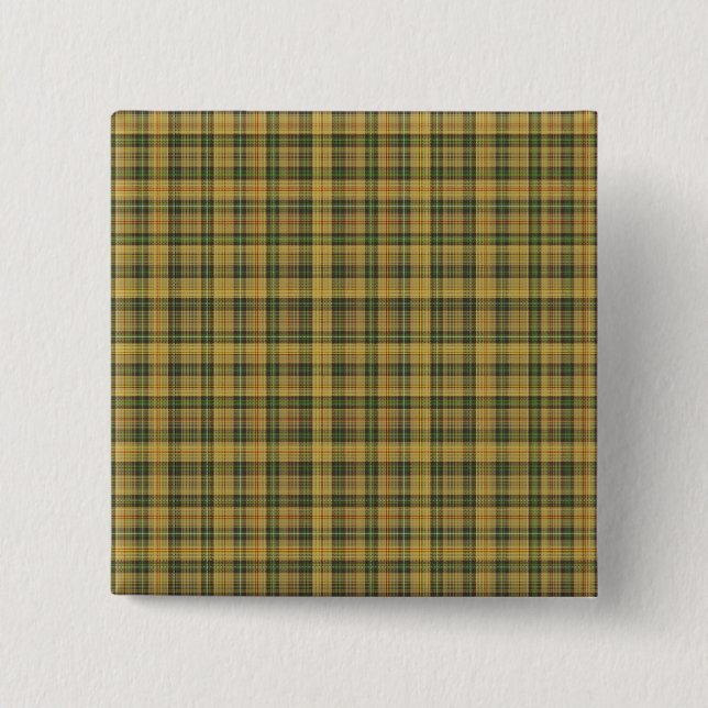 Saskatchewan Tartan Button (Vorderseite)