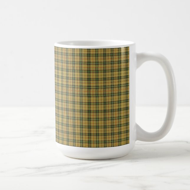 Saskatchewan Tartan Kaffeetasse (Rechts)
