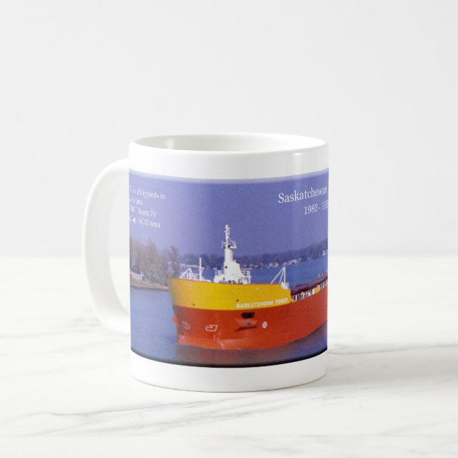 SaskatchewanpionierTasse Kaffeetasse (Vorderseite Links)