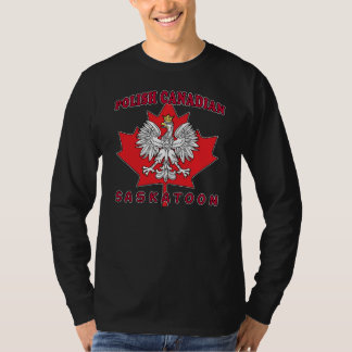 Saskatoon Polnisches kanadisches Leaf T-Shirt