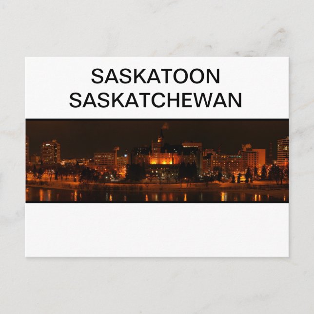 Saskatoon Saskatchewan Postcard Postkarte (Vorderseite)