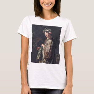 Saskia van Uylenburgh as Flora, Rembrandt, 1634 T-Shirt