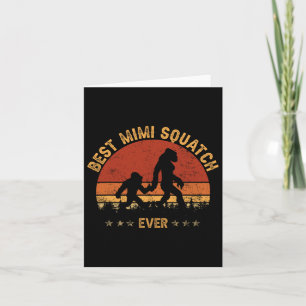 Sasquatch Beste Mimi Squatch Aller Zeiten Bigfoot  Karte