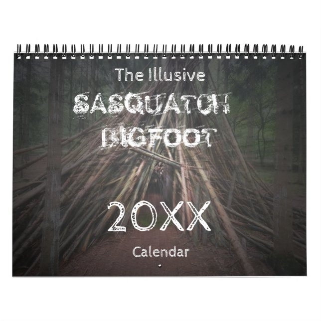 SASQUATCH BIGFOOT CALENDAR KALENDER (Titelbild)